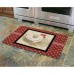 August Grove Twila Polka Dot Rooster Kitchen Mat AGGR2047